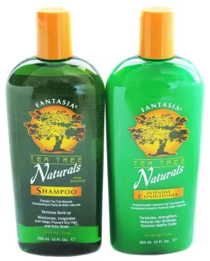 IC Tea Tree Naturals Shampoo and Conditioner 12 Ounces Each