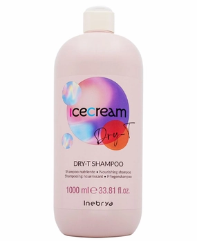 Ice Cream Dry-T Shampoo - Nourishing Shampoo for Dry, Frizzy, and Treated Hair with Silk and Wheat Proteins (33.8 oz.)