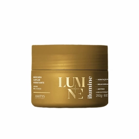 Ilumine Hair Mask, Deep Hydrating, Coconut Oil, Honey Extract, Clean Shine, Anti-Frizz, Petroluem-Free, Sulfate-Free, Paraben-Free, Vegan, 250 grams