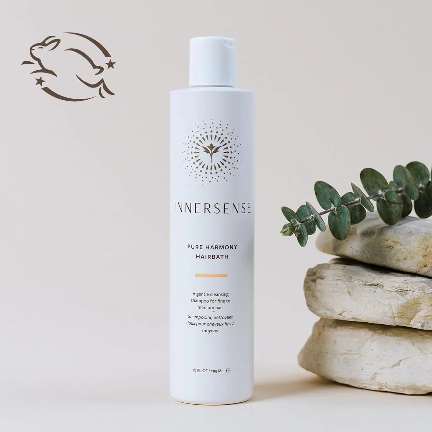 INNERSENSE Organic Beauty - Natural Pure Harmony Hairbath Shampoo | Cleansing, Detoxifying, For Oily Scalp | Non-Toxic, Cruelty-Free, Clean Haircare (2 Pack - 2 fl oz | 59.1 mL each)