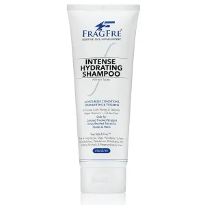 Intense Hydrating Shampoo 8 oz - Fragrance Free Hypoallergenic Sulfate Free Moisturizing Shampoo - Safe on Colors and Sensitive Scalps - Strenghtens Dry Hairs - Vegan Gluten Free Cruelty Free