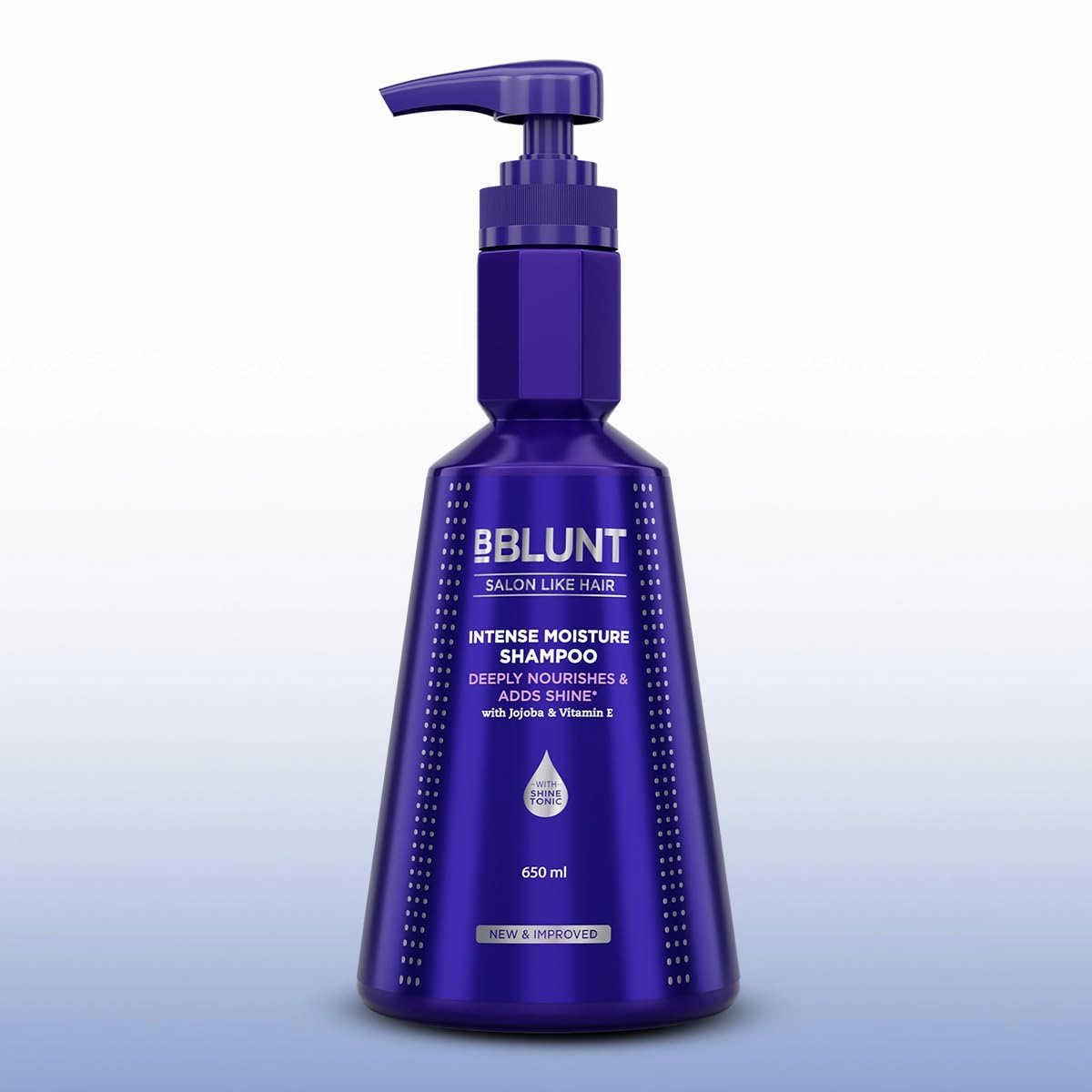 Intense Moisture Shampoo for Dry & Frizzy Hair | Gently Cleanses & Makes Hair Soft | Enhances Elasticity & Adds Shine | Color-Protect Formula | 21.98 Fl Oz/650 ml