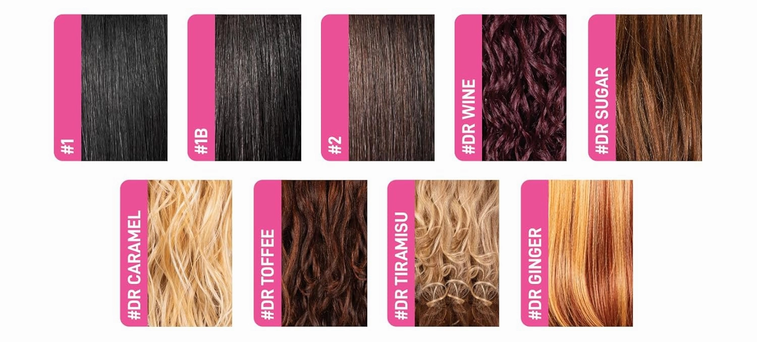 Janet Collection melt HD 360 HUMAN HAIR BLEND PRIME UNIMIX Hand-Tied 13X6 Frontal Baby Hair Transparent Lace GLUELESS TUPI WIG With SOFT YAKY TEXTURE. (COLOR #1)