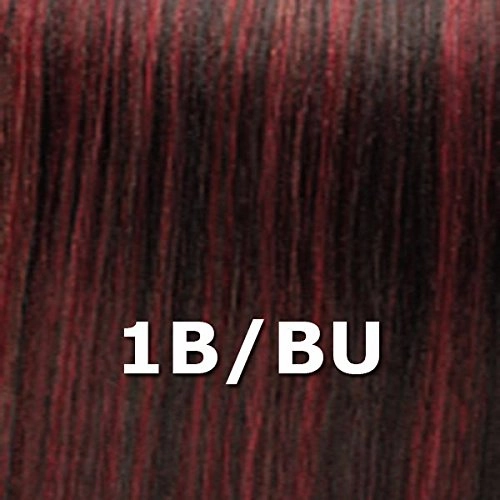 Janet Collection New Easy Quick AGATHA Half Wig (P FS1B/BURG)