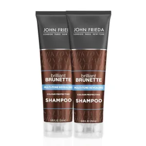 John Frieda Brilliant Brunette Multi-Tone Revealing Daily Shampoo, 8.45 Fluid Ounce (Pack of 2)
