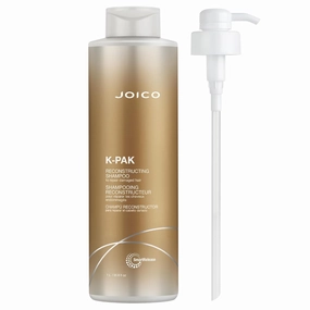 Joico K-PAK Daily Reconstructing Shampoo | For Damaged Hair | Repair Damage & Prevent Breakage | Double Hair Strength | Boost Shine | With Keratin & Guajava Fruit Extract
