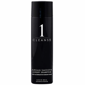 Jon Renau Argan Smooth Luxury Shampoo for Human Hair, 8.5 Ounce