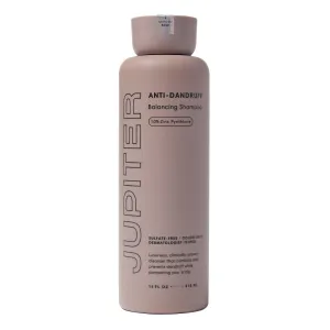 Jupiter Anti Dandruff Shampoo, for Women & Men, Physician-Formulated for Flaky, Itchy, Oily, Dry Scalp, Vegan, Sulfate-Free, Color-Safe, & Paraben-Free, Anti-Dandruff Shampoo with Zinc, 14 fl oz