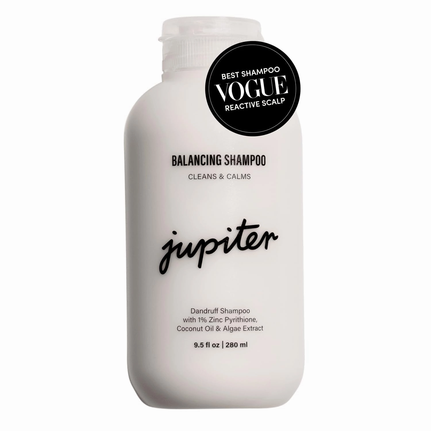 Jupiter Anti Dandruff Shampoo For Women & Men - Physician-Formulated For Flaky, Itchy, Oily, Dry Scalp - Vegan & Color Safe, Anti-Dandruff - 9.5 fl oz