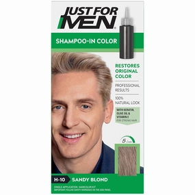 JUST FOR MEN Hair Color H-10 Sandy Blond 1 ea (Pack of 7)