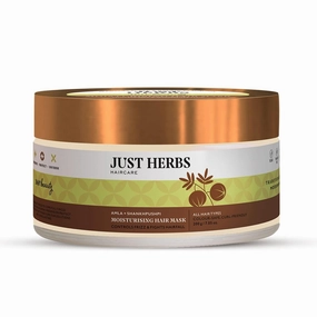 Just; Herbs Ayurvedic Shirolepam Hair & Scalp Treatment Mask Cream For Hair Growth, Hairfall & Damaged Hair- Paraben & Silicon Free Hair Mask For Men & Women 200g, White