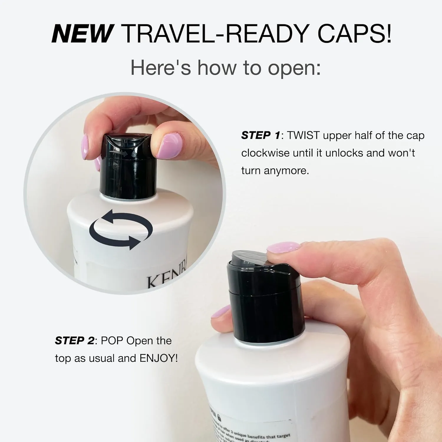 Kenra Triple Repair Shampoo | Targets & Repairs Weak or Broken Bonds | Split Ends | Damaged Hair | Bond Builder | Sulfate-Free