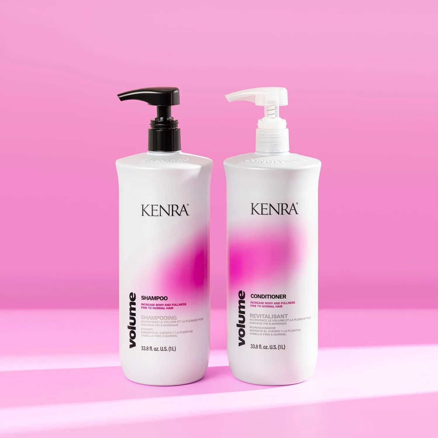 Kenra Volume Shampoo | Creates Body, Bounce & Fullness | Increases Volume up to 45% | Adds Shine | Color Safe | Fine To Normal Hair