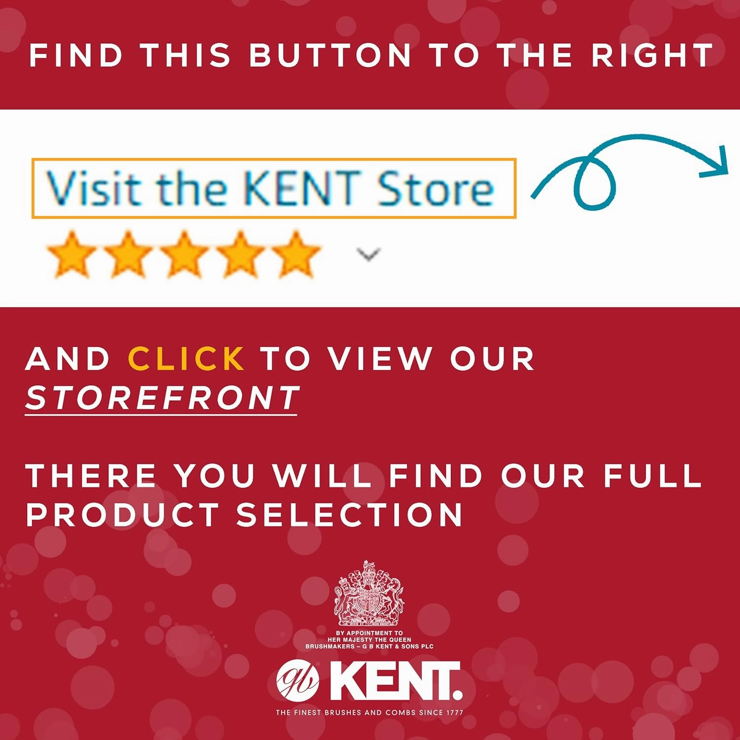 Kent - The Handmade Comb - 192 mm Coarse Toothed Dressing Table Comb Model No. R9T (3-Pack)