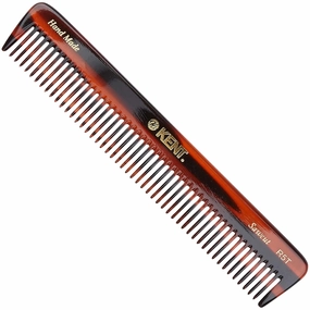 Kent R5T Wide Tooth Comb Detangling Comb, Wide Teeth Dressing Table Beard Combs Men for Thick Curly Wavy Hair, Hair Detangler Combs for Grooming Styling Beard and Mustache