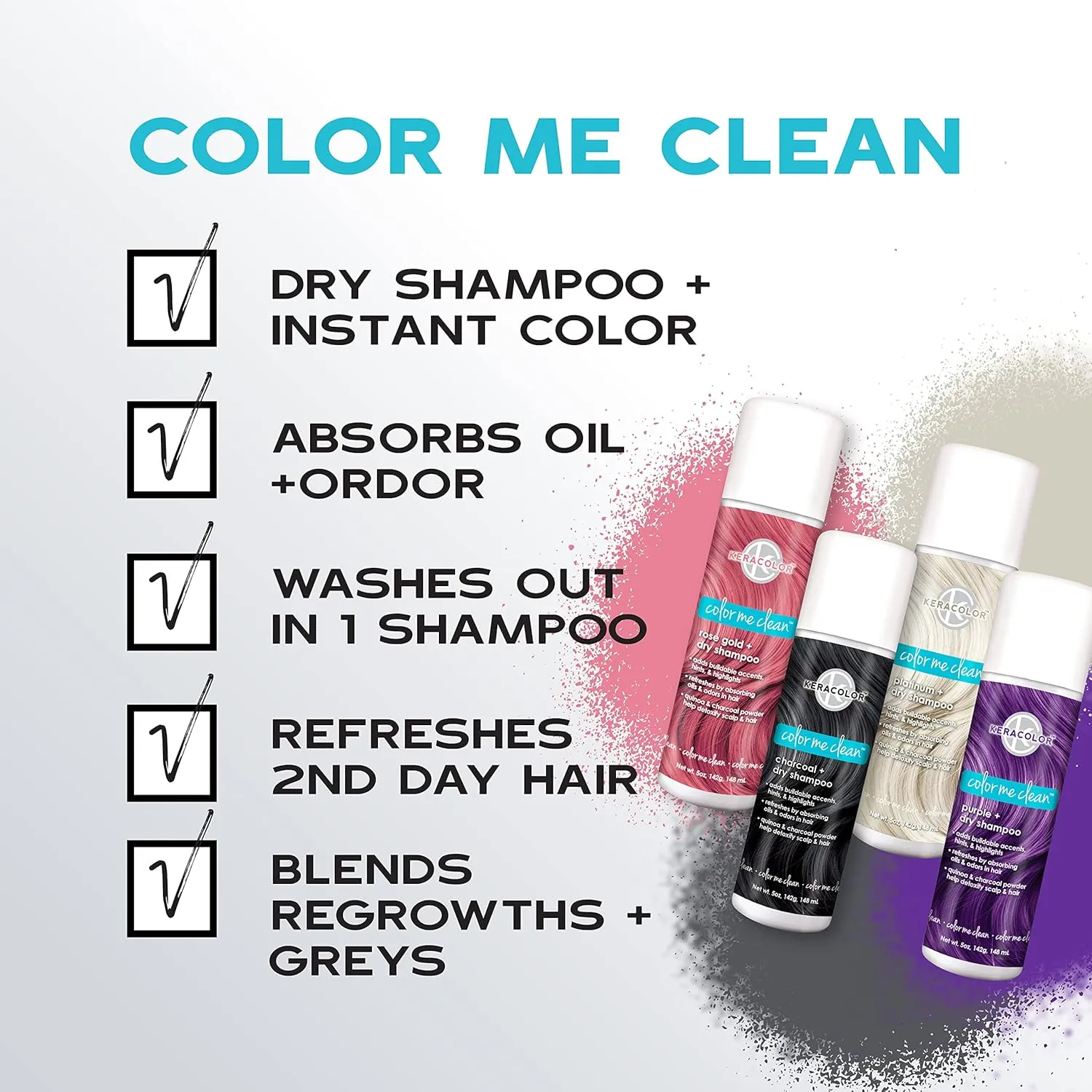 Keracolor Color Me Clean Dry Shampoo