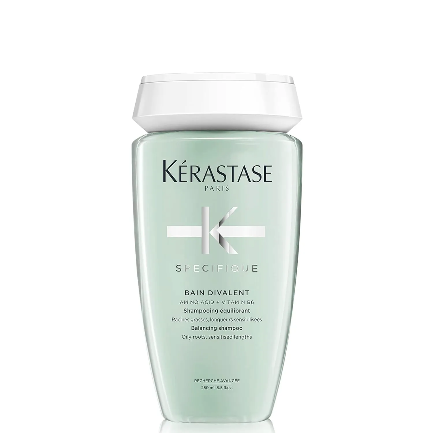 KERASTASE Specifique Balancing Shampoo for Oily Scalp & Hair, Cleanses Oil From Roots and Hydrates Dry Hair Ends