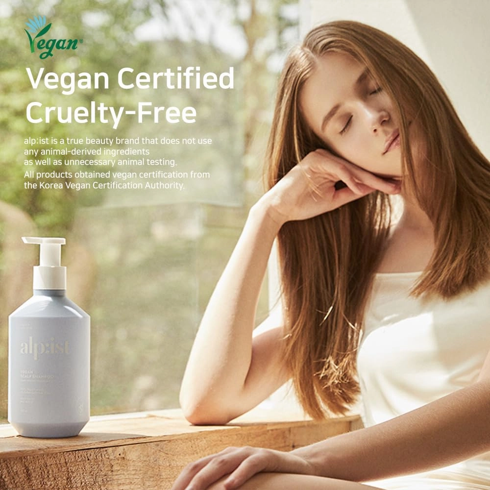 Kerasys alp:ist Vegan Formula Sulfate Silicone Paraben Free Nature alpist Scalp Care Pure Lily Fragrance 24.68 fl oz / 730 ml (Shampoo   Treatment Set)