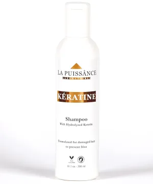 Keratin Shampoo – Smooths, Strengthens & Hydrates Dry, Damaged Hair – Color-Safe & Anti-Frizz – Ideal for Women – 10 fl oz
