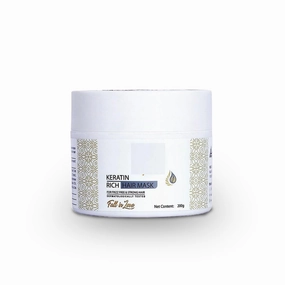 Keratin Rich Hair Mask for Frizz-Free and Strong Hair | Protein Mask for Intense Damaged or Dry Hair Repair | Deep Nourishing Hair Treatment | Ceramides and Keratin | 200 GM