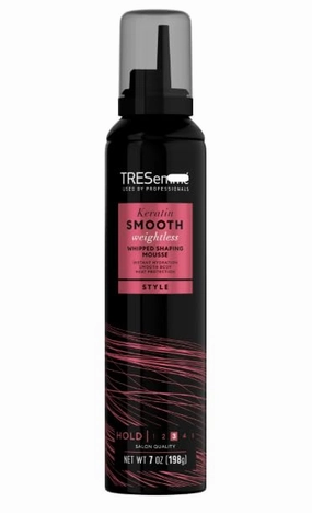 Keratin Smooth Whipped Shaping Hair Styling Mousse, 7 oz (1 Pack, Packaging May Vary)