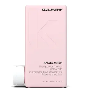 KEVIN.MURPHY ANGEL.WASH - Restorative Shampoo - For Fine Coloured Hair - Colour-Safe Shampoo - With Vitamins & Antioxidants - Sulphate & Paraben Free - 250 mL / 8.4 fl oz