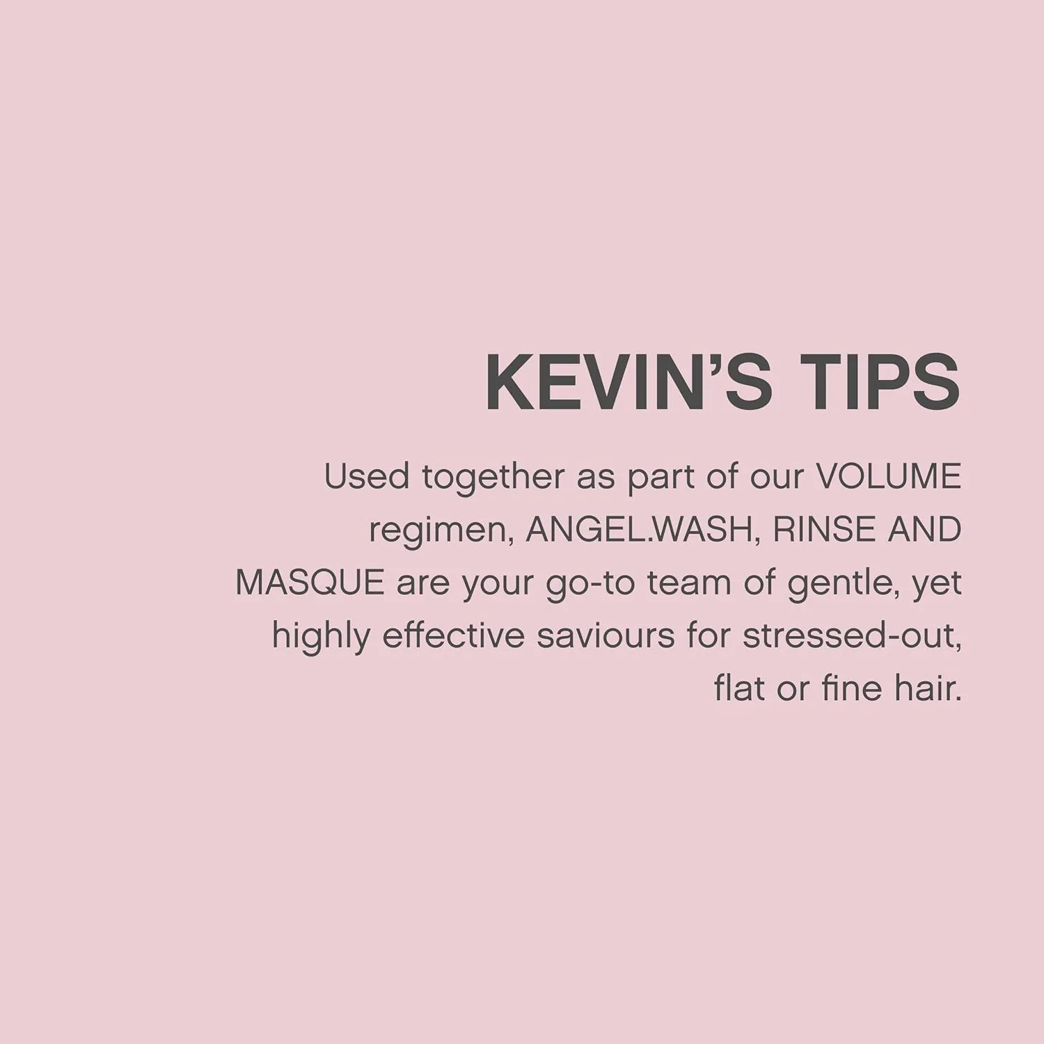 KEVIN.MURPHY ANGEL.WASH - Restorative Shampoo - For Fine Coloured Hair - Colour-Safe Shampoo - With Vitamins & Antioxidants - Sulphate & Paraben Free - 250 mL / 8.4 fl oz