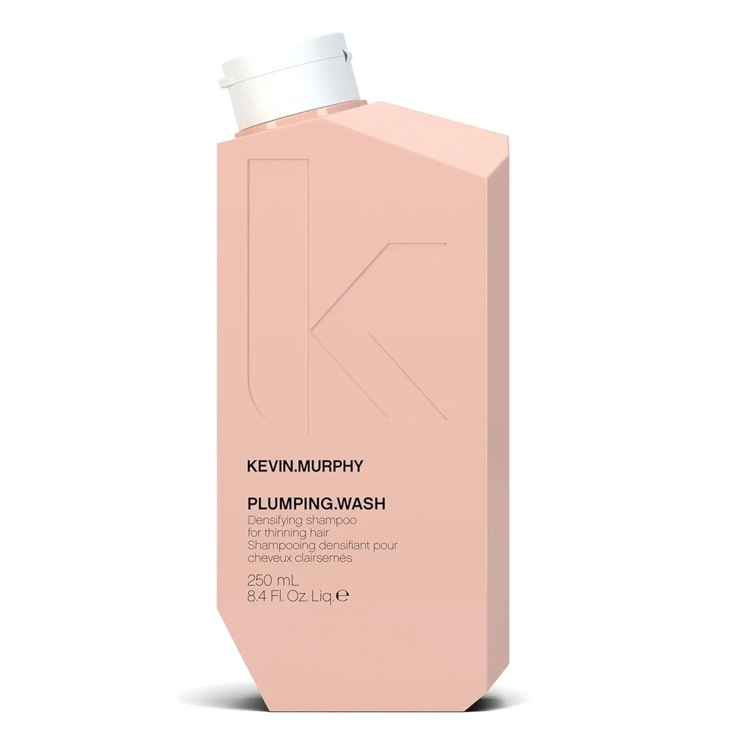 KEVIN.MURPHY PLUMPING.WASH - Densifying Shampoo for Thinning Hair - For Fine & Aging Hair - Nourishing Care Shampoo - Thickening Effects - 250 mL / 8.4 fl oz