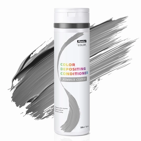 KINGMING Nimbus Cloud Color Depositing Conditioner, Semi Permanent Hair Color for Enhance Color and Prevent Fading, Color Depositing Hair Mask Refresh Nimbus Cloud Color (6.7 oz)