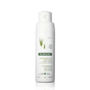 Klorane Dry Shampoo with Oat Milk - Eco-Friendly Non-Aerosol Formula - Vegan & Dermatologist Tested - Ultra-Gentle Powder Formula with Plant-Based Ingredients - Fully Recyclable Bottle - 1.7 oz.