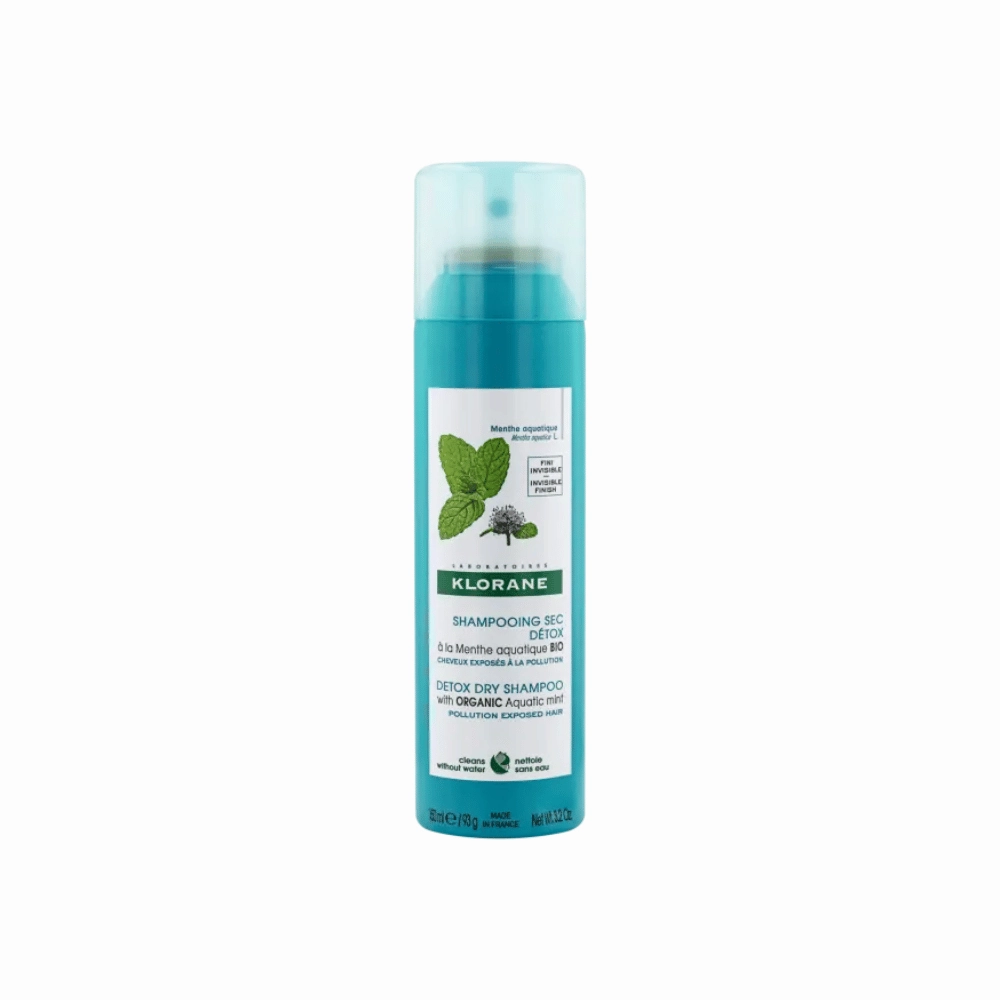 Klorane Aquatic Mint Detox Dry Shampoo Spray 150ml