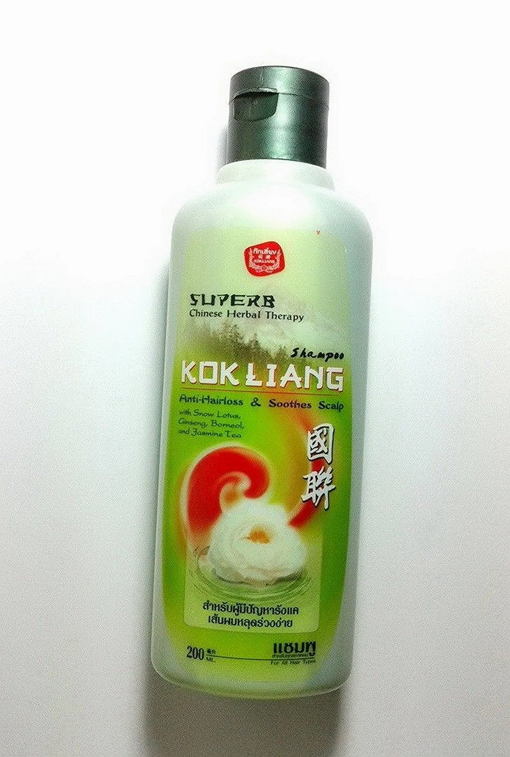 KOK LIANG Anti-hair loss dandruff herbal scalp soothes shampoo 200cc