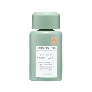 Kristin Ess Softening & Smoothing Lightweight Hair Oil - Treat   Moisturize for Shiny Hair - Color Safe Formula - Paraben, Phthalate and Sulfate Free 1.69 fl oz