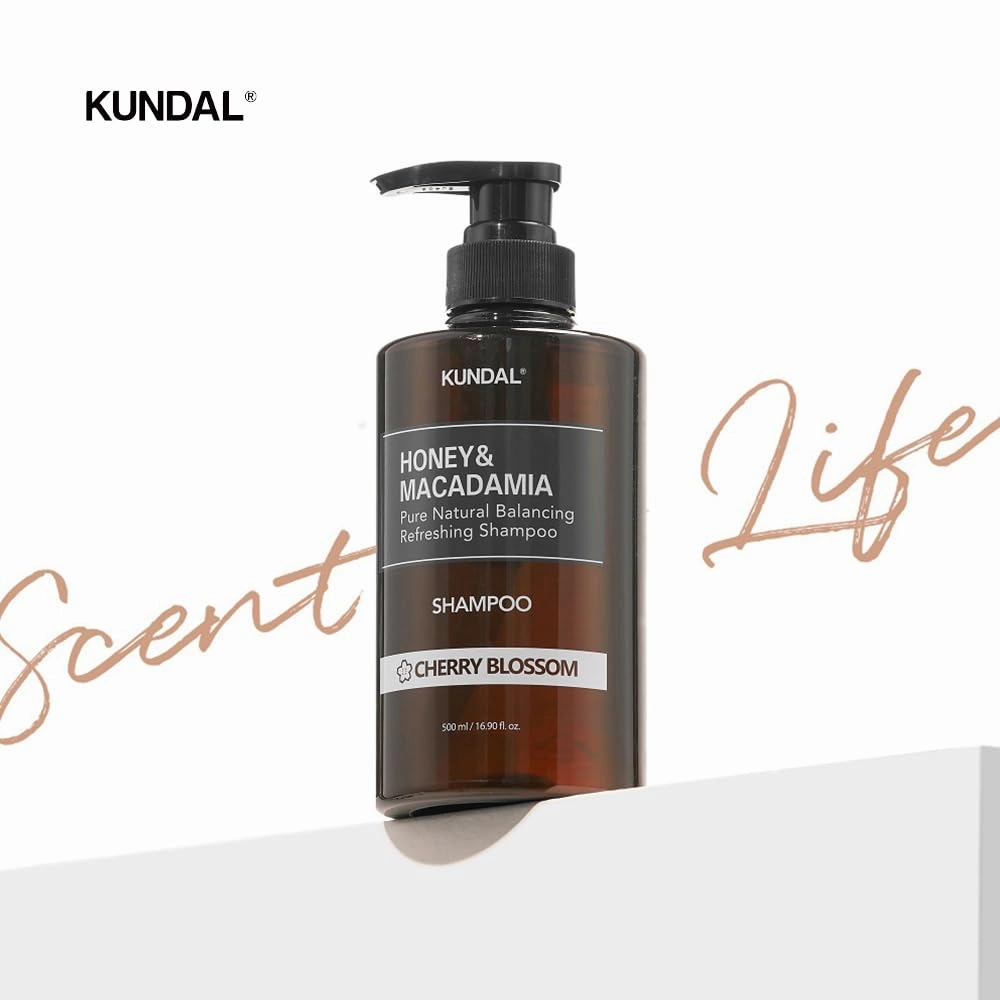 Kundal Honey & Macadamia, Shampoo, Pink Grapefruit, 16.9 fl oz (500 ml)