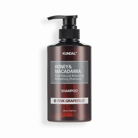 Kundal Honey & Macadamia, Shampoo, Pink Grapefruit, 16.9 fl oz (500 ml)