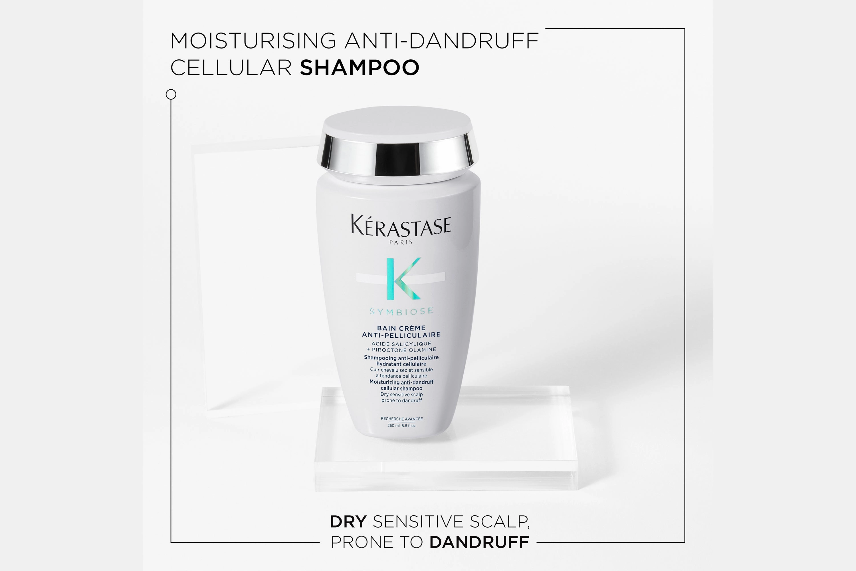 Kérastase Symbiose Moisturising Anti-Dandruff Cellular Shampoo - 250ml