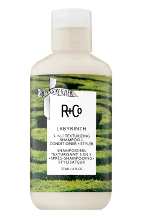 Labyrinth 3-in-1 Texturizing Shampoo   Conditioner   Styler | Touchable Texture   Volume   Hydration | Vegan   Cruelty-Free | 6 OZ