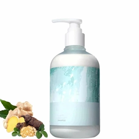 Lanshu Shampoo, Lanshu Polygonum Multiflorum Oil Control Shampoo, 400ml for Men and Women, Scalp Balance & Hair Protect (1pc)