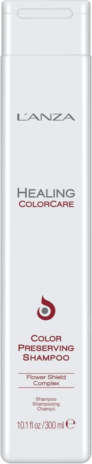 L'ANZA Healing ColorCare Color Preserving Shampoo, Shampoo for Color Treated Hair to Protect Vibrancy and Restore Dry Damaged Locks, Healthy, Shiny, Protected Bleached & Dyed Colored Hair (10.1 Fl Oz)