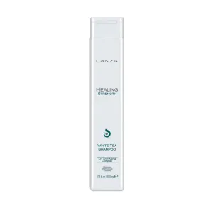 L'ANZA Healing Strength White Tea Shampoo, Hair Shampoo that Strengthens, Protects and Restores Weak, Fragile, and Aged Hair Against Split Ends & Frizz Control