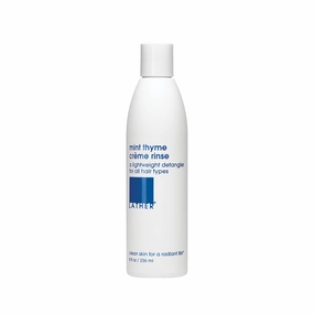 LATHER Mint Thyme Conditioner - Light Weight & Non-Greasy Crème Rinse Formula - Gentle Daily Hair Detangler Conditioner for Fine & Oily Hair - Sulfate Free - 8 Fl Oz Bottle