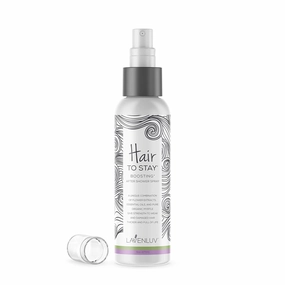 Lavenluv Hair Stay After Shower Spray – Organic Myrtle Treatment Damaged, Thinning Balding - Essential Oils Flower Extract Moisturizing Regrowth Serum Thicker, Stronger