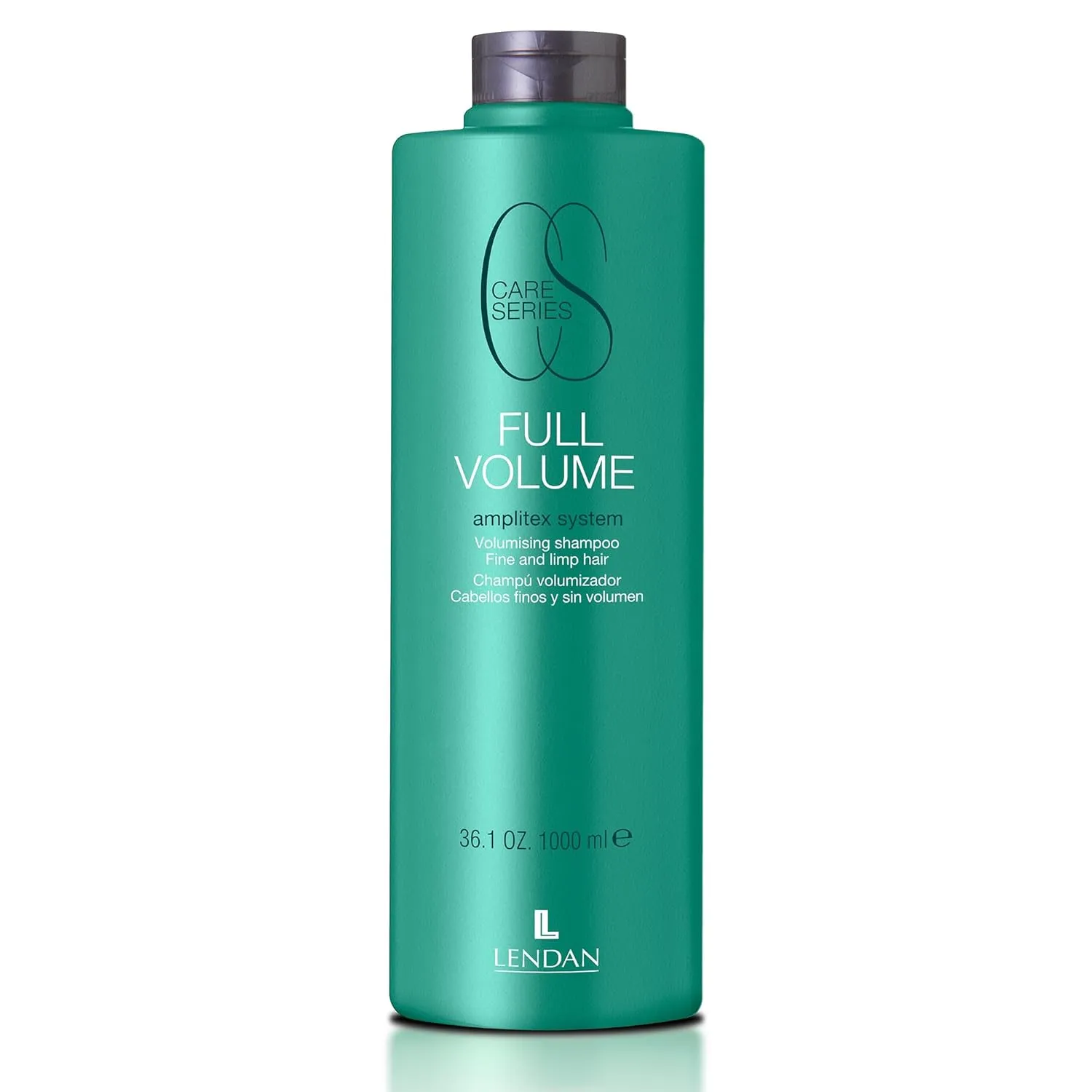 Lendan - Fine Hair Volume Shampoo - Full Volume - 1000 ml - Cleanses, Hydrates, and Protects Hair Fiber - Adds Body and Volume to Hair - with Heat Protector - Strengthens Hair