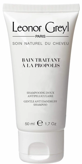 Leonor Greyl Gentle Dandruff Shampoo (Bain Traitant a La Propolis) Paris, Propolis & Chamomile Natural Dandruff Shampoo, (Travel Size) 1.7 fl oz. Made In France
