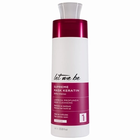 Let Me Be Supreme Mask Keratin Shampoo – 1000ml / 33.8 fl.oz – Nourishing Shampoo with Keratin for Frizz Control, Smoothness & Shine – Suitable for All Hair Types
