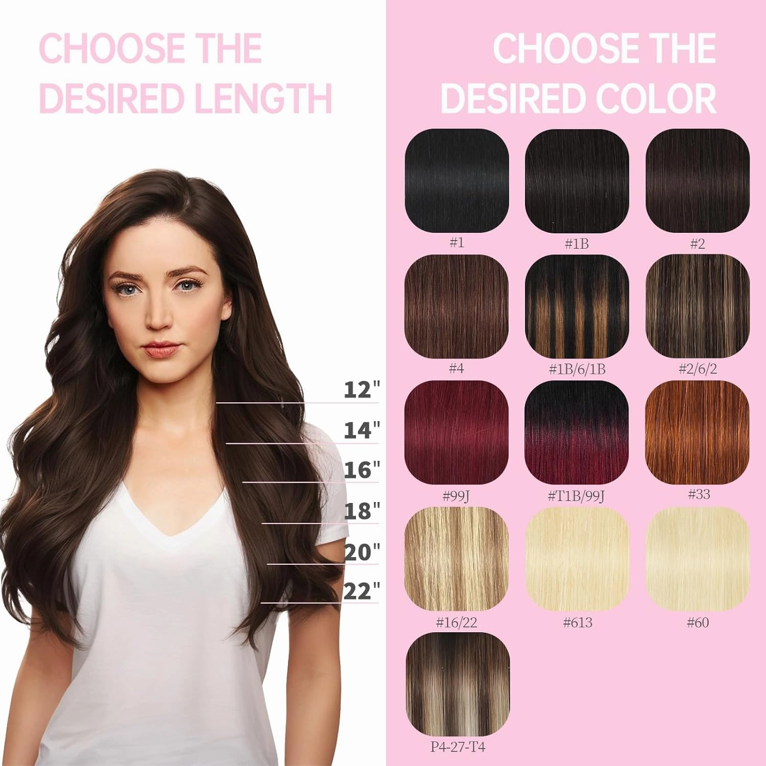 Light Blonde Tape in Hair Extensions Human Hair, 20inch 20Pcs #16/22 Highlighted Golden Blonde Balayage Human Hair Extensions,Straight Silky 50g Remy Tape ins