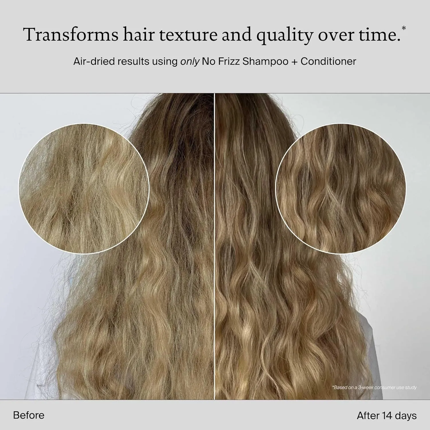 Living Proof No Frizz Shampoo, Controls Frizz, Smoothes and Softens Hair for All Hair Types