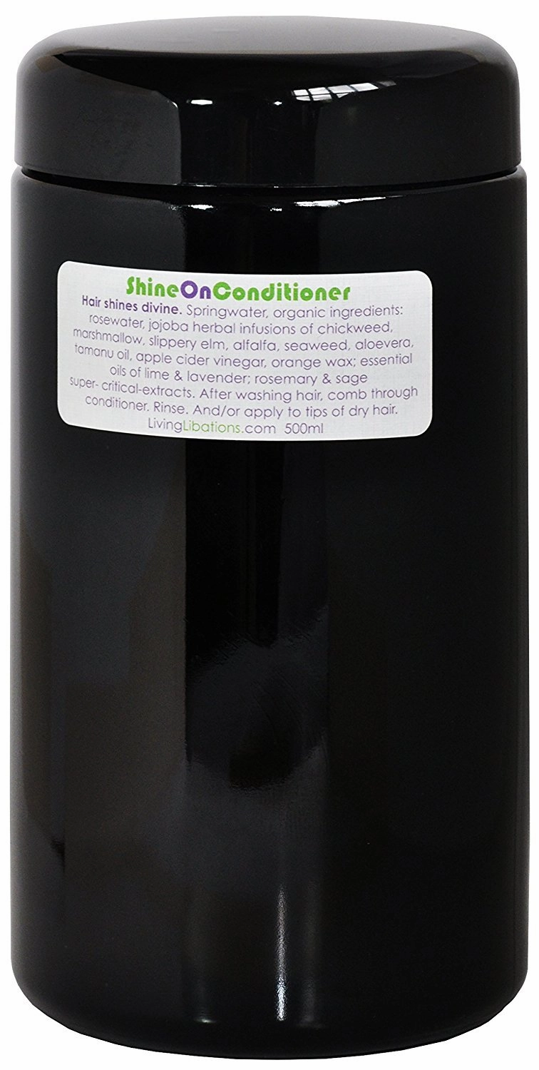 LIVING LIBATIONS - Organic Shine On Conditioner | Natural, Wildcrafted Clean Beauty (16.9 oz | 500 ml)