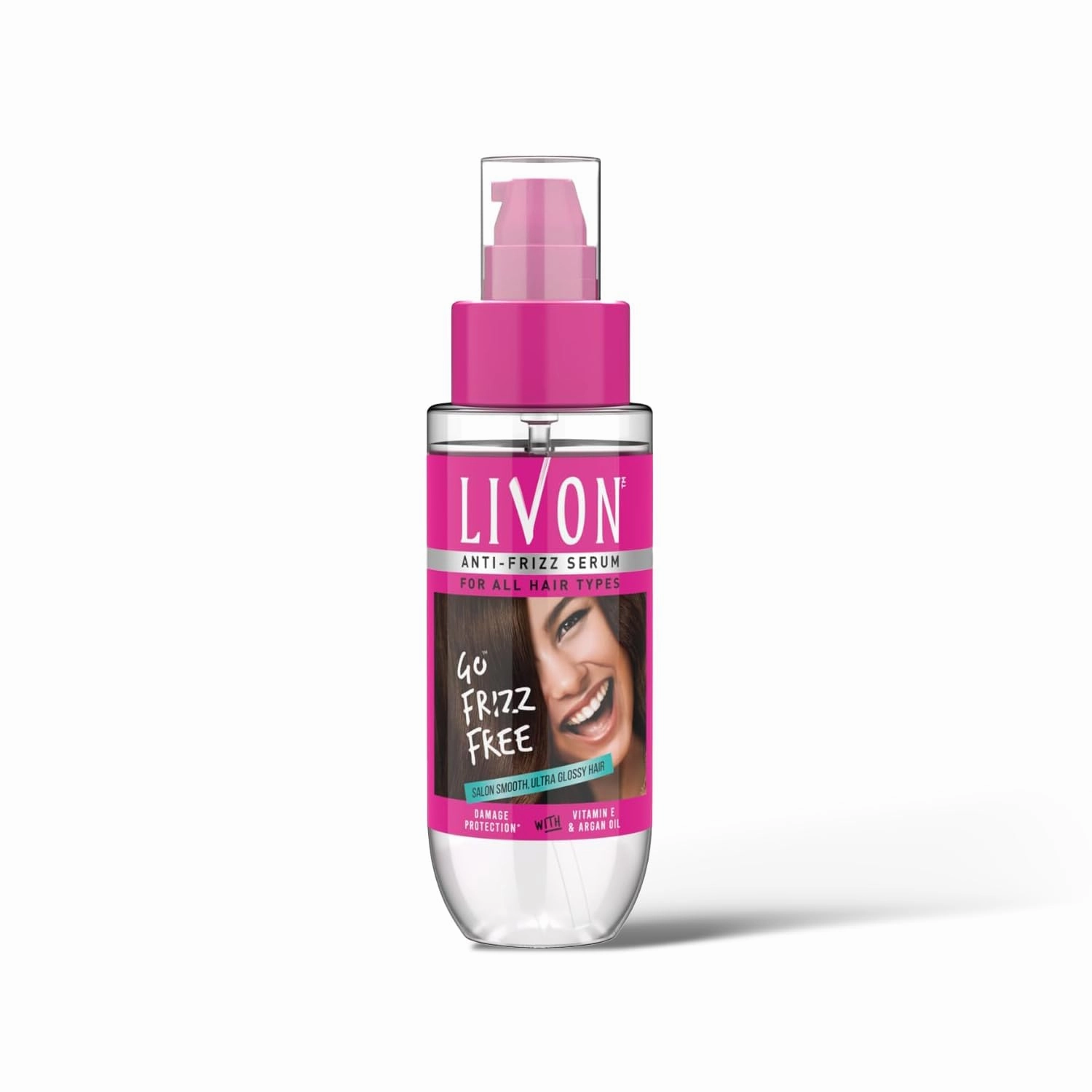 Livon... Hair Serum, For Dry & Frizzy Hair | Provides shine, smoothness & damage protection| Leave in serum for women & Men| With Vitamin E & Argan Oil | 100ml