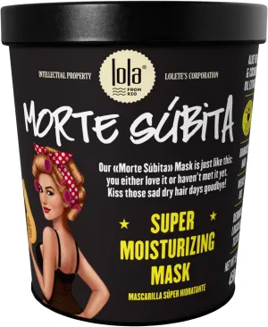 LOLA From Rio - Morte Subita - Intensive Treatment Hair Mask For All Types of Dry, Damaged, Frizzy, Chemically Treated Hair 15.87 oz
